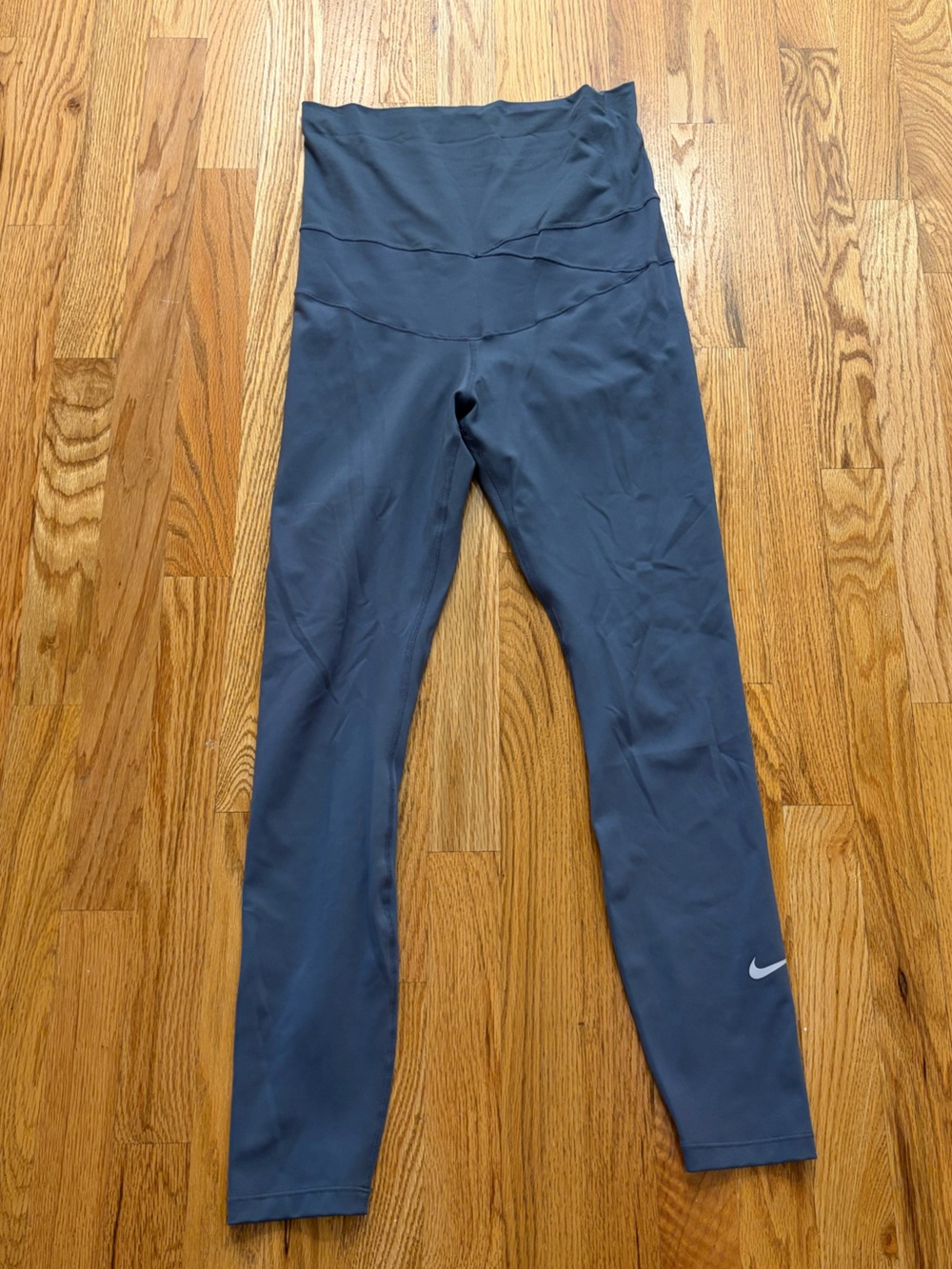 Nike maternity  Slate Blue High-Waist Workout Leggings